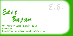 edit bajan business card